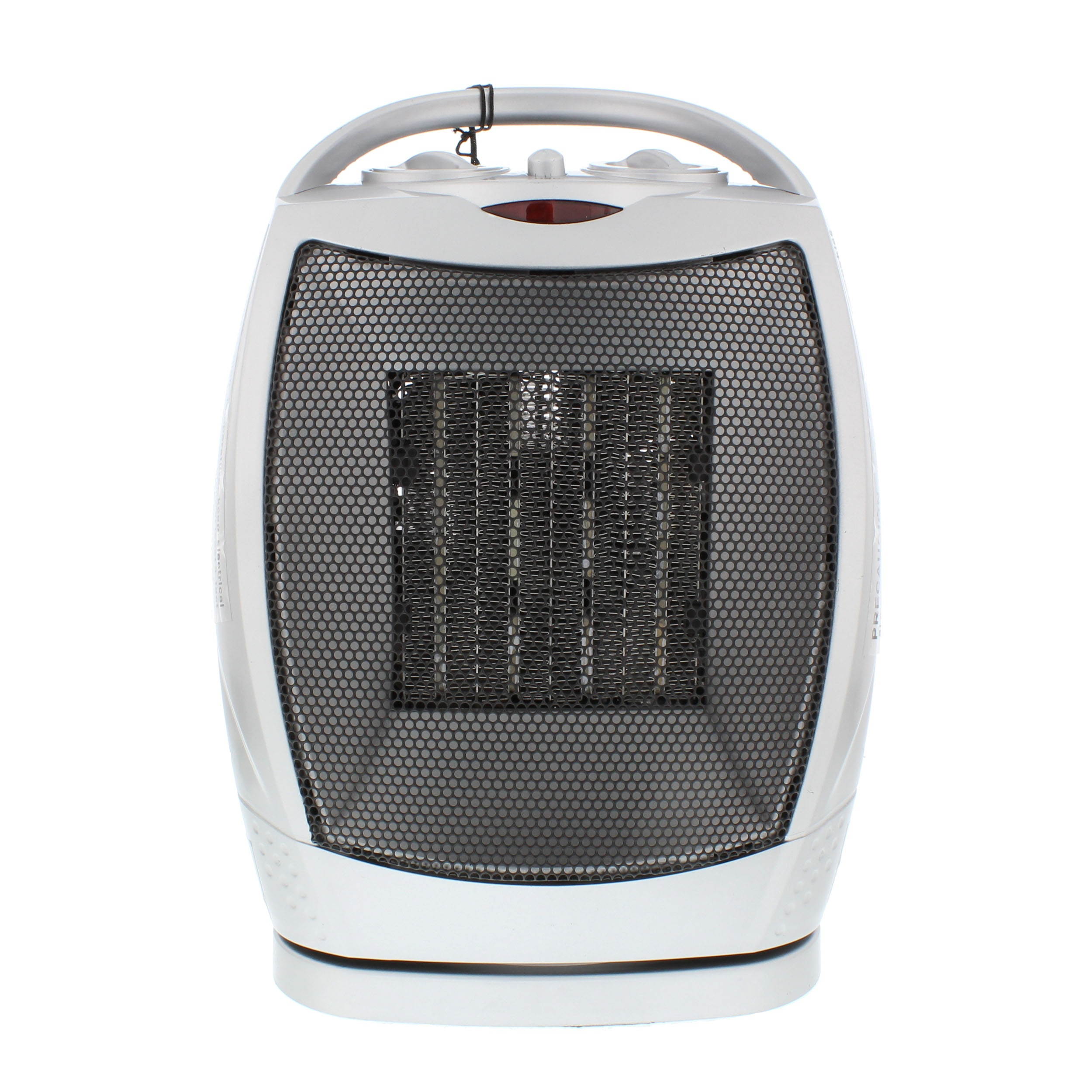 Comfort Zone CZ449 Oscillating Portable Ceramic Space Heater, Silver