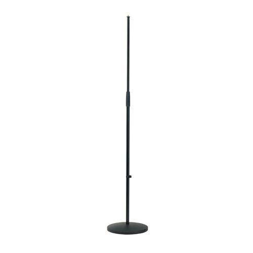 K&M 260/1 One-Hand Adjustable Microphone Stand, 34.3-62" Height, Black