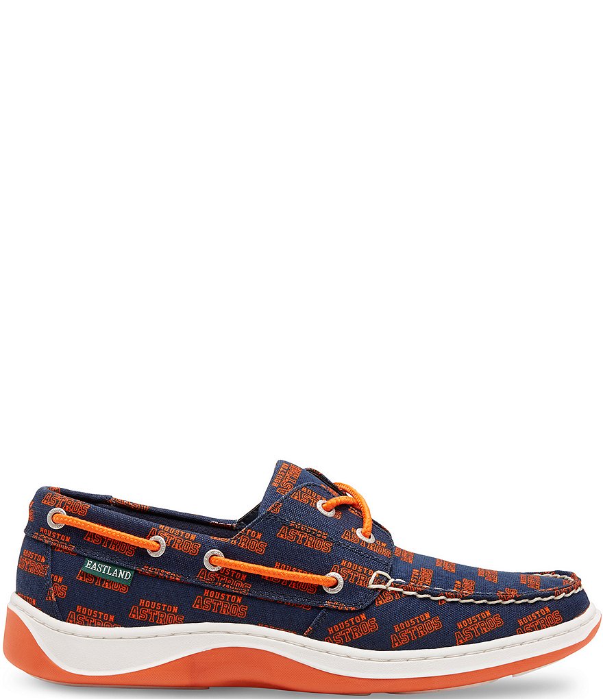 Eastland Men's Summer MLB Astros Boat Shoe