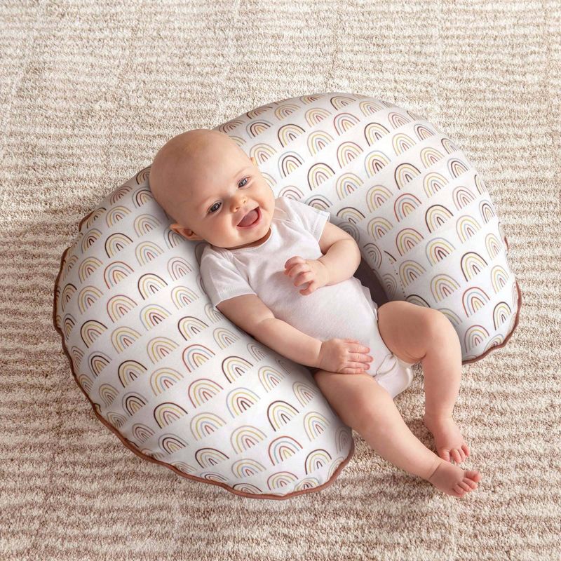 Boppy Original Feeding and Infant Support Pillow - Floral Stripes