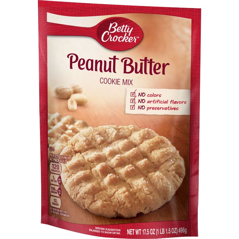 Betty Crocker Peanut Butter Cookie Mix - 17.5oz
