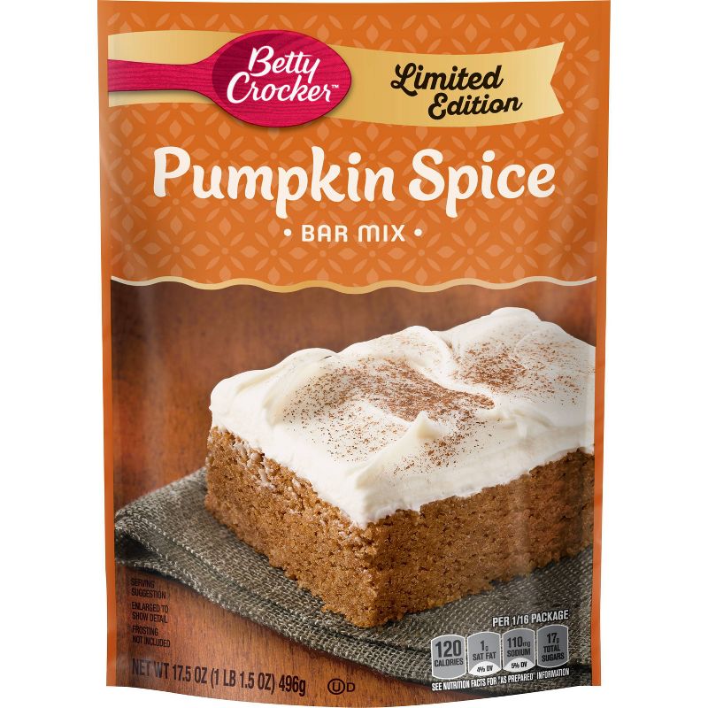 Betty Crocker Pumpkin Bar Mix - 17.5oz