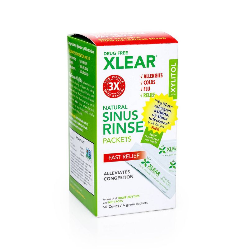 Xlear Sinus Rinse Packets - 50ct