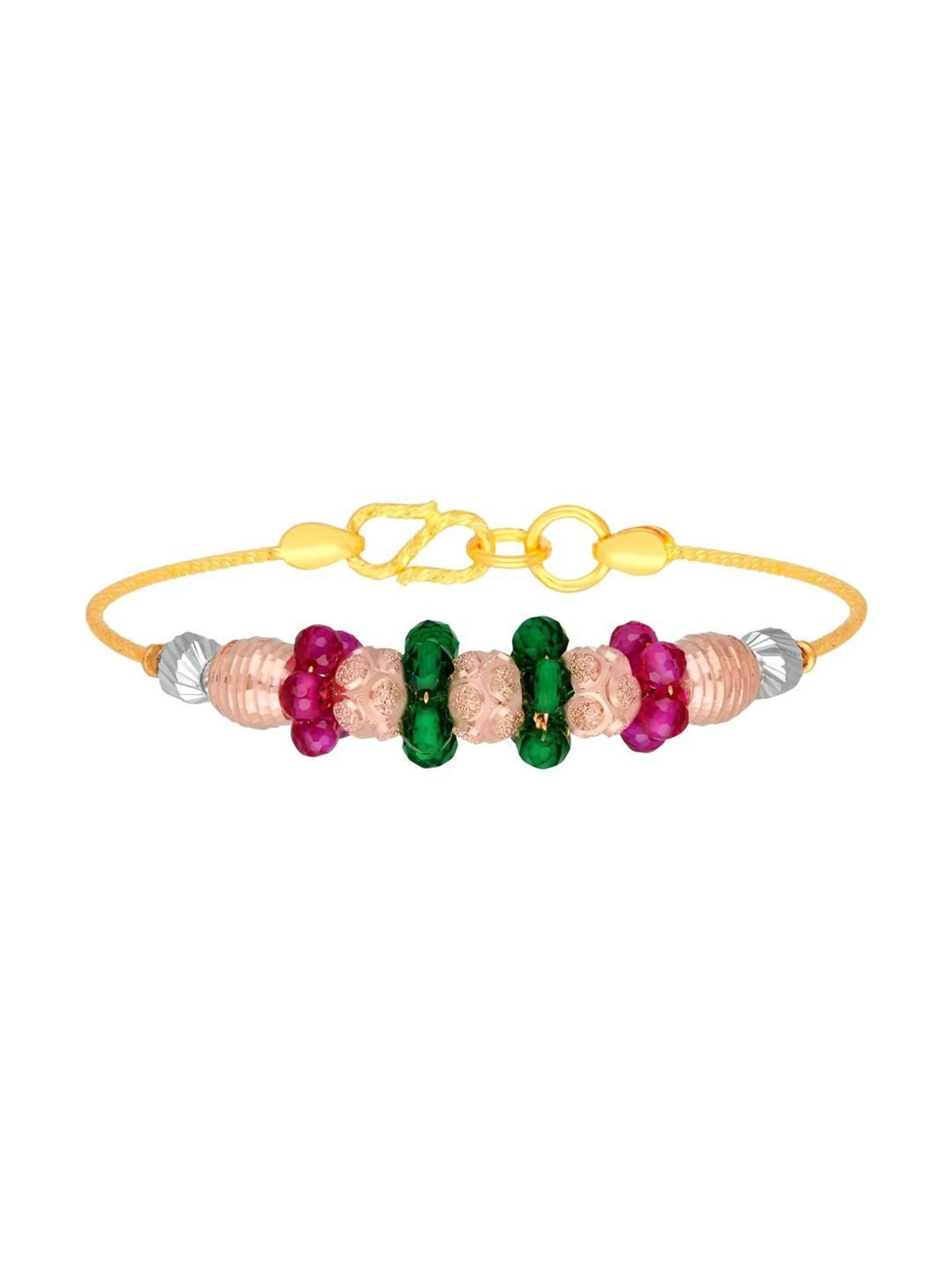 PC Jeweller Piyasha 22 kt Gold Mangalsutra Bracelet