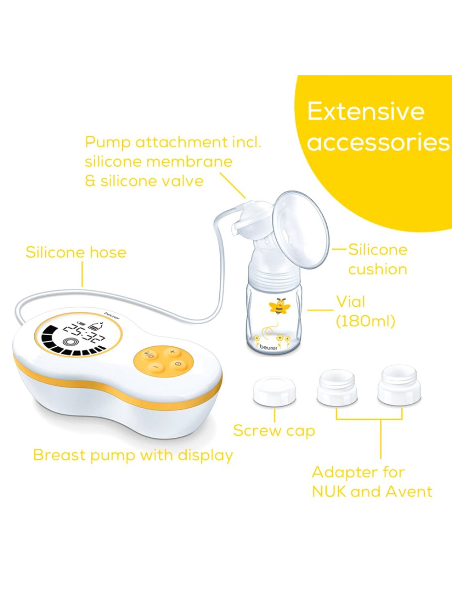 Beurer BY 40 Electric Breast Pump