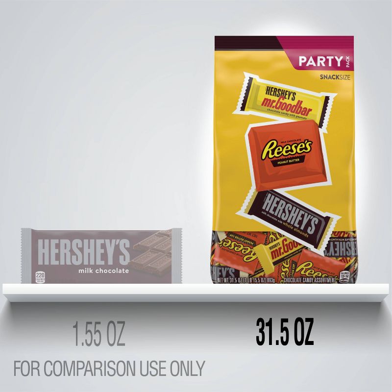 Hershey's Snack Size Nut Lovers Assortment - 31.5oz