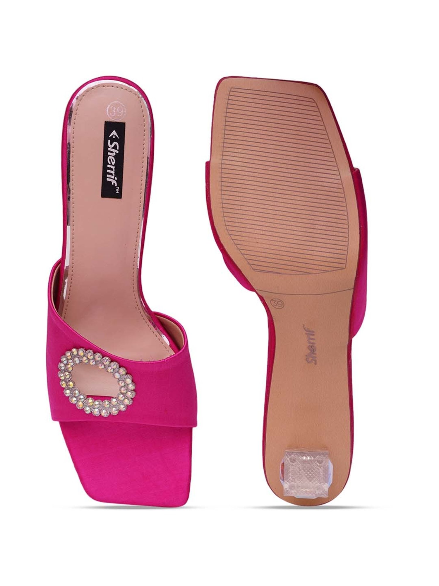 Sherrif Women's Fushia Casual Sandals