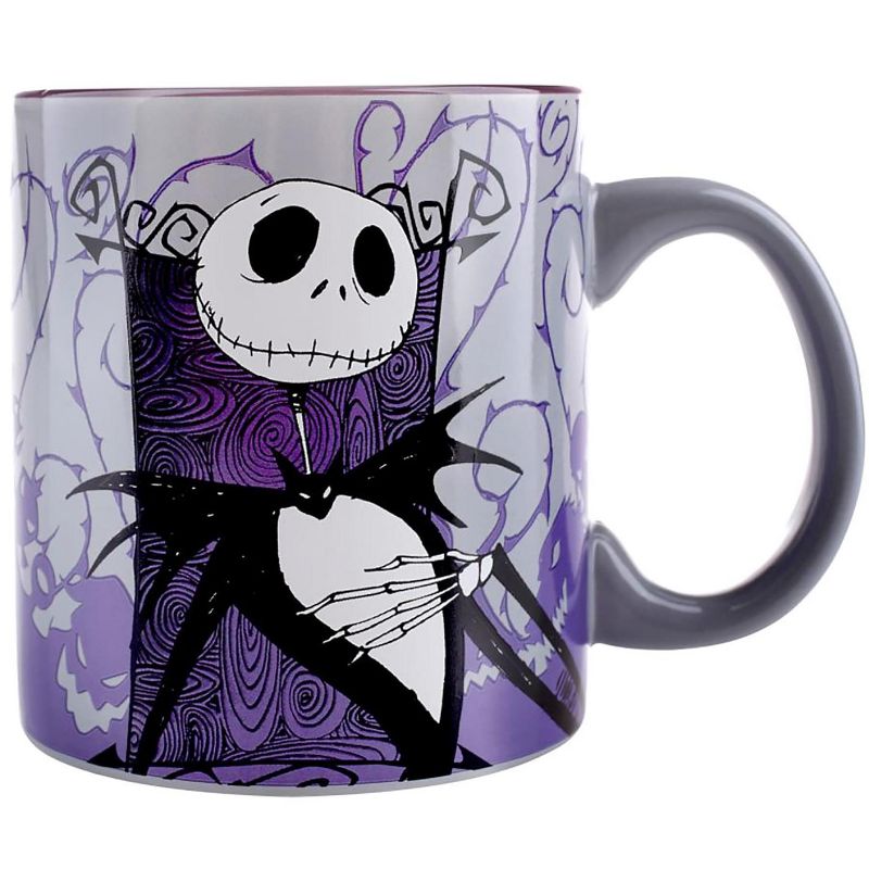 Silver Buffalo Nightmare Before Christmas Jack Skellington 20oz Ceramic Mug
