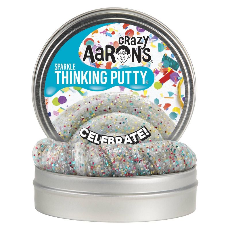 Crazy Aaron's 4" Sparkle Tin - Celebrate