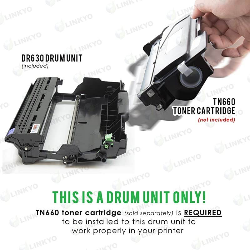Compatible Drum Unit Replacement for Brother DR630 DR630