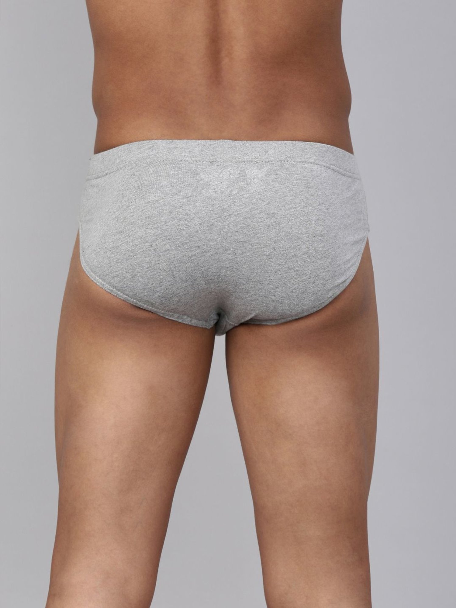 Levi's Grey Cotton Regular Fit Briefs