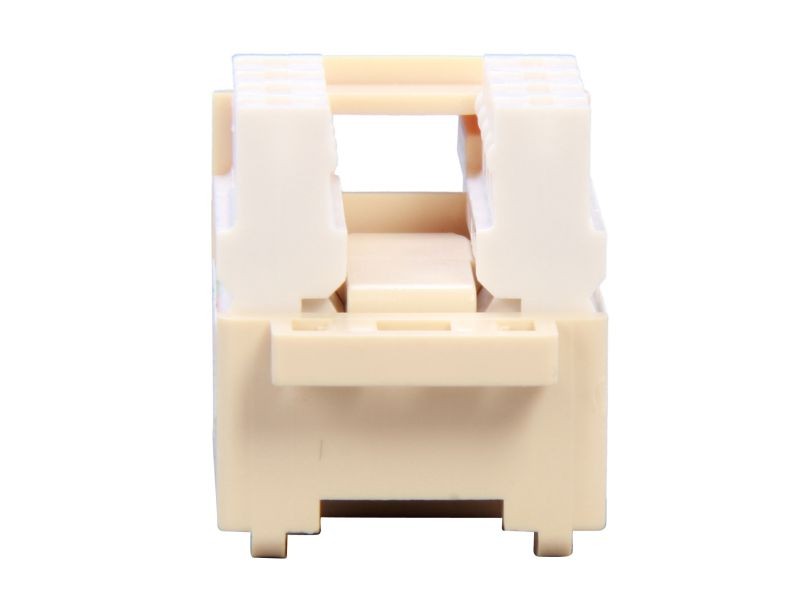 Micro Connectors CAT5 RJ45 Coupler F-F Straight