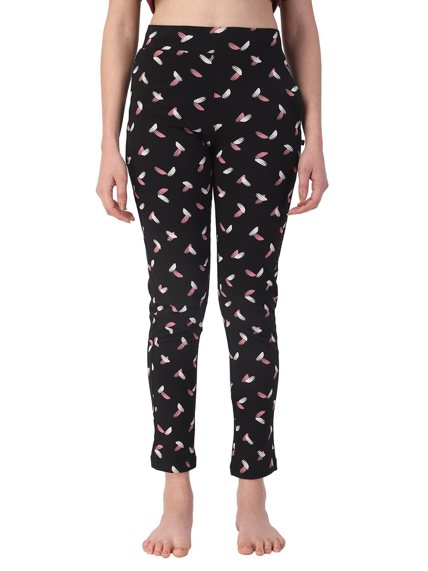 Proteens Black Printed Pyjamas
