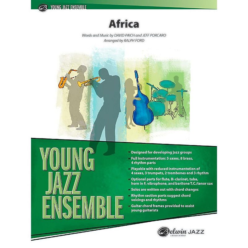BELWIN Africa Jazz Ensemble Grade 2 (Medium Easy)
