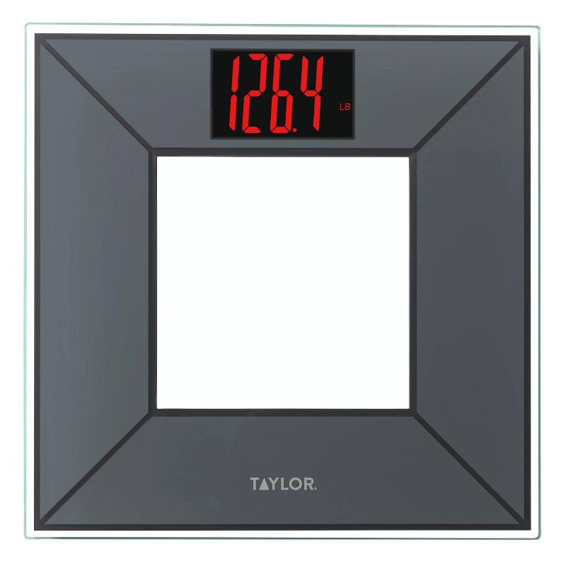 Glass Digital Scale with Stainless Steel Accents Green - Taylor