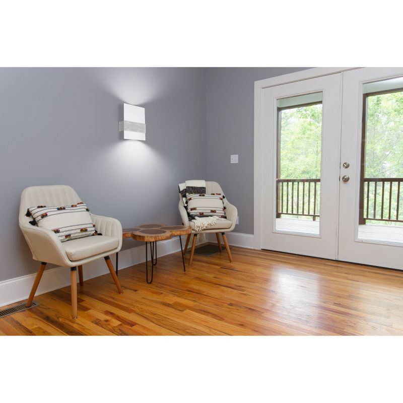 Nikita Wall Light 11.5" Matte Nickel - Eglo