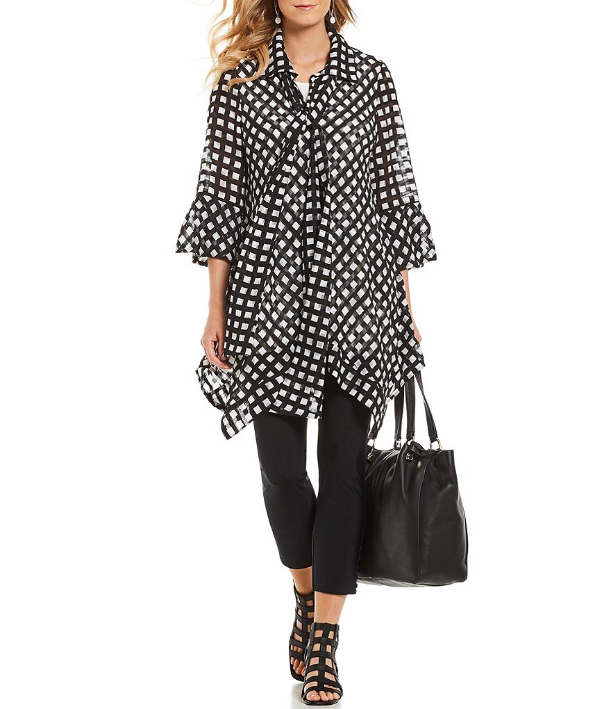 IC Collection Slim Stretch Knit Cropped Pants