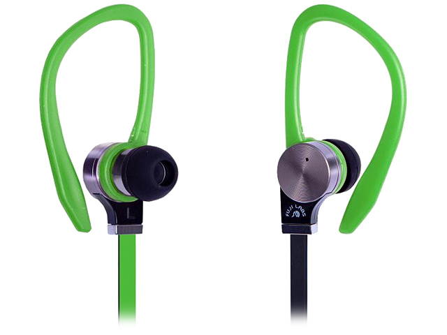 Fuji Labs AUFJ-PSQWTS306RE Sonique SQ306 Premium Pure Titanium In-Ear Headphones with In-line Mic