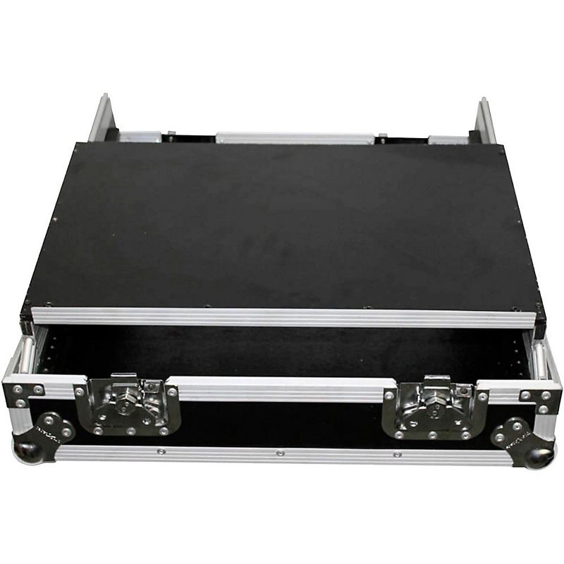 ProX 10U Top Mount 19" Slanted Mixer Case 10 RU Space Black