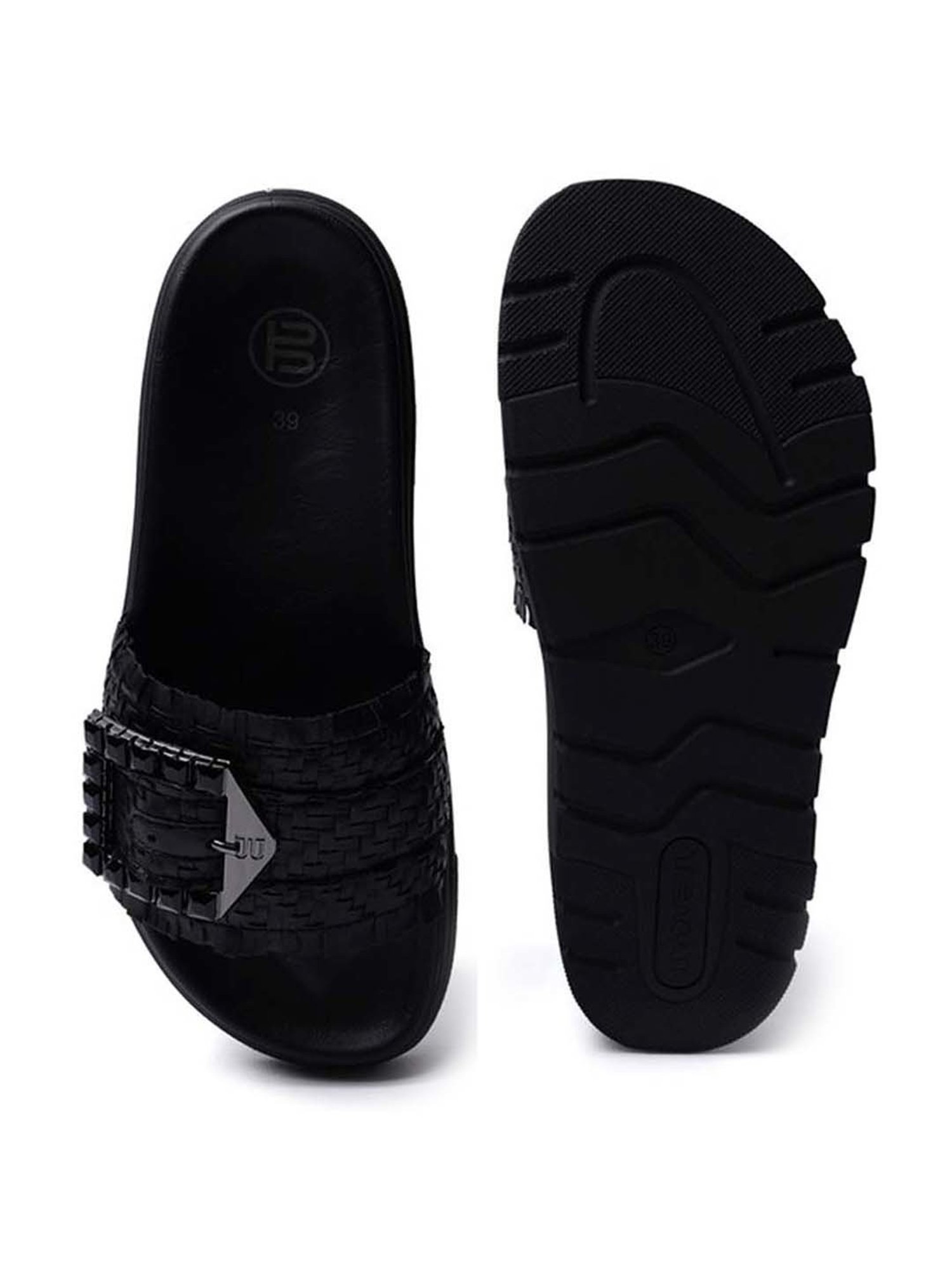 BAGATT Women's Dalia Evo Black Casual Sandals