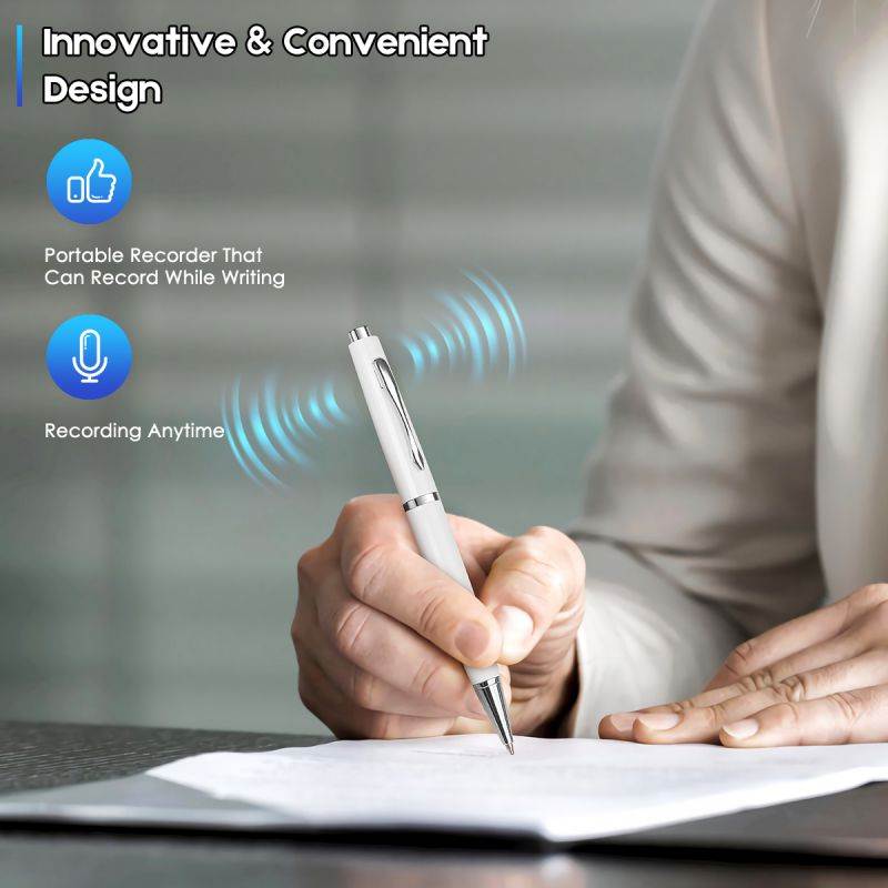 High-definition digital voice recorder long-distance noise reduction mini recording voice control recording meeting student class recorder