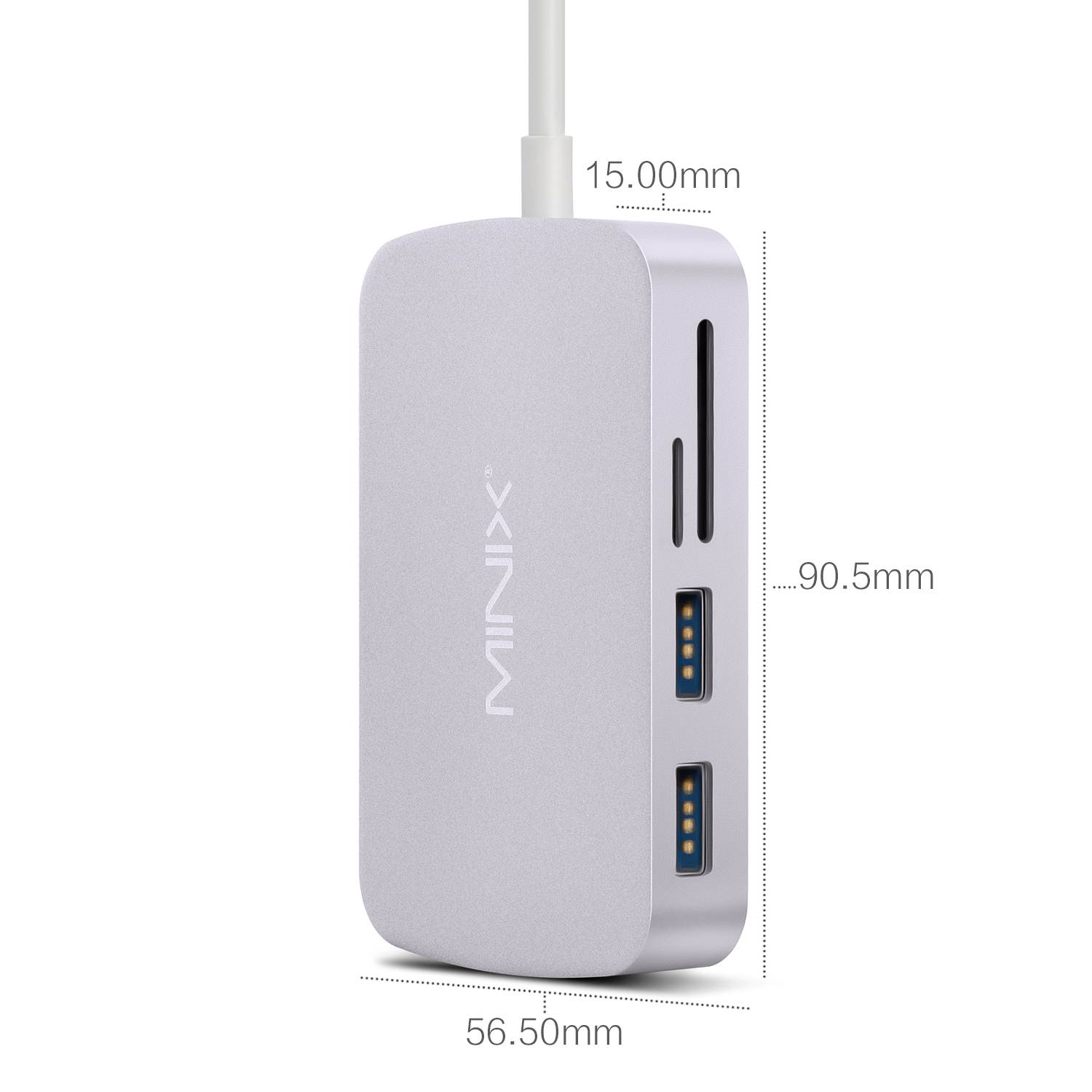 MINIX NEO C-X, USB-C Multiport Adapter with HDMI - Rose Gold[10/100Mbps Ethernet] (Compatible with Apple MacBook and MacBook Pro). Sold Directly by MINIX Technology Limited.