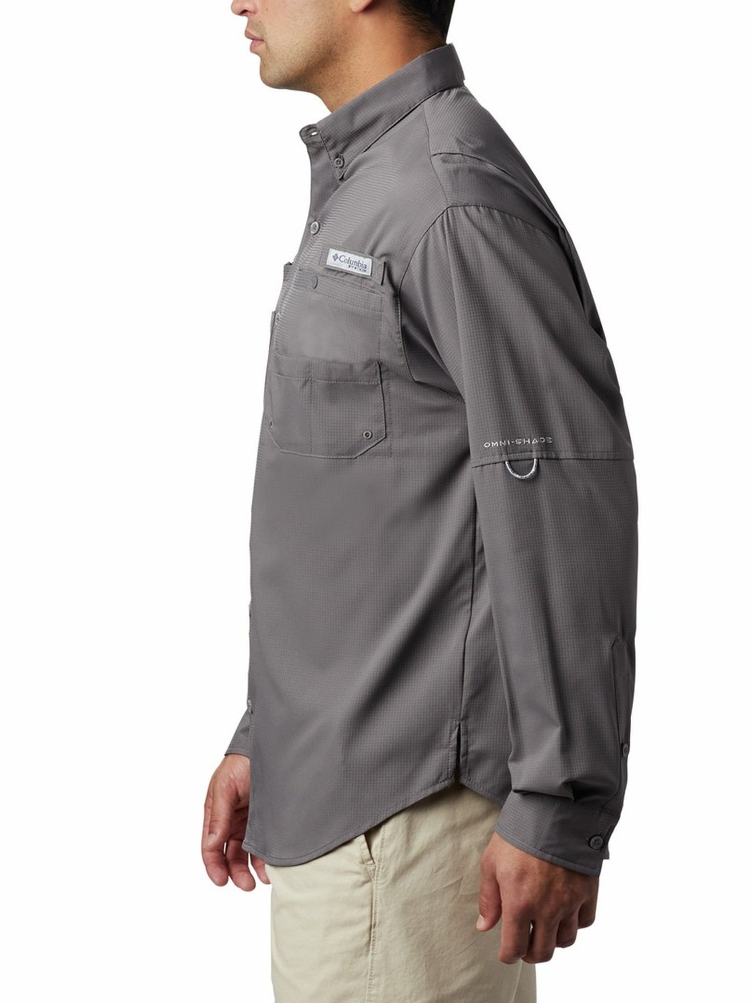 Columbia City Grey Regular Fit Shirt