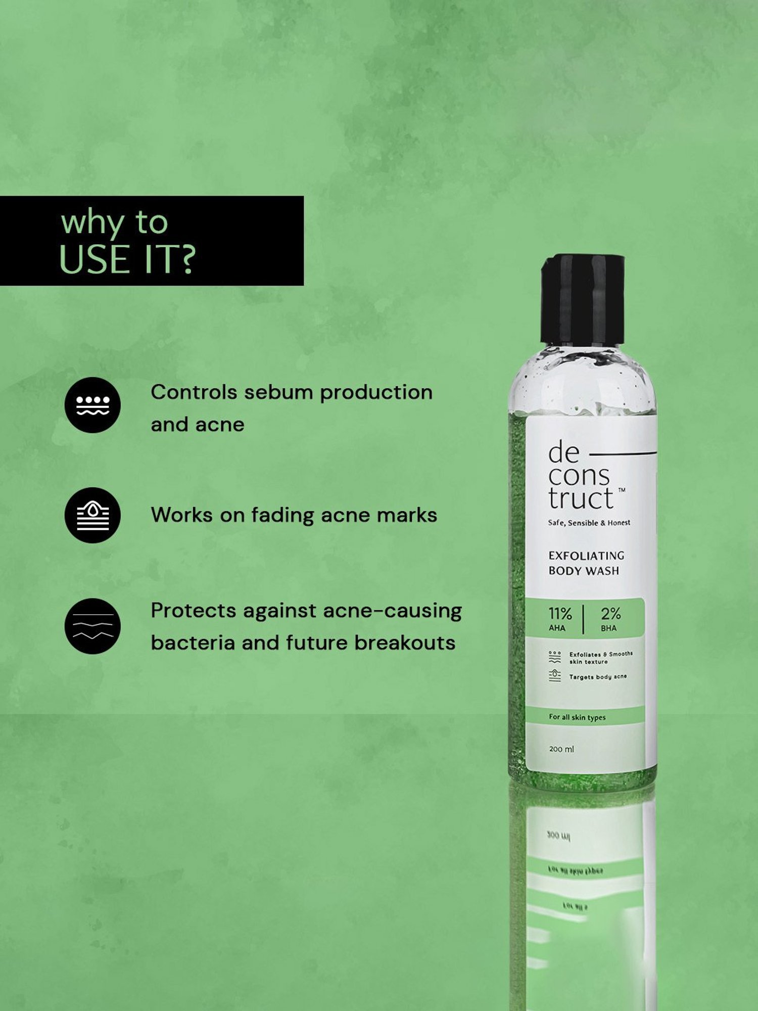 Deconstruct Exfoliating Body Wash - 200 ml