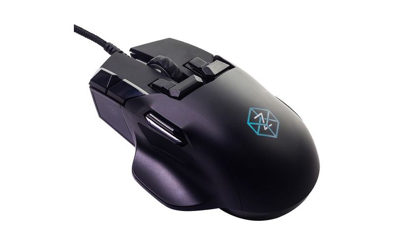 Swiftpoint Z Mouse - PixArt PMW3360 - Cable - Black - USB - 12000 dpi - Scroll Wheel - 18 Button(s) - Right-handed Only