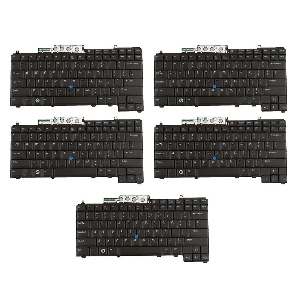5Piece Laptop Keyboard for Dell Latitude D630 D830 Precision DR160 0DR160 US