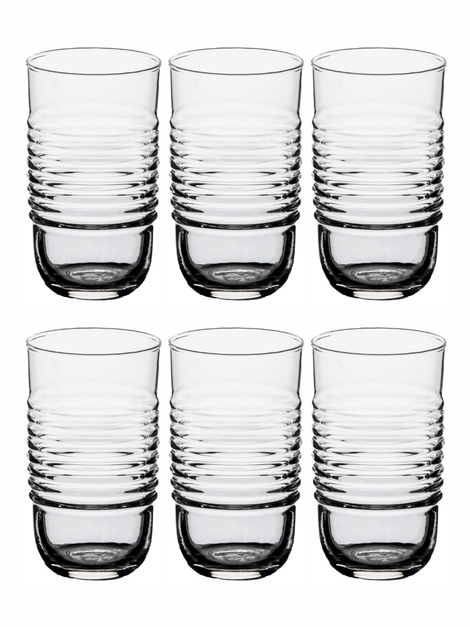 Luminarc Transparent Glass Tumbler - Set of 6 (300ml)