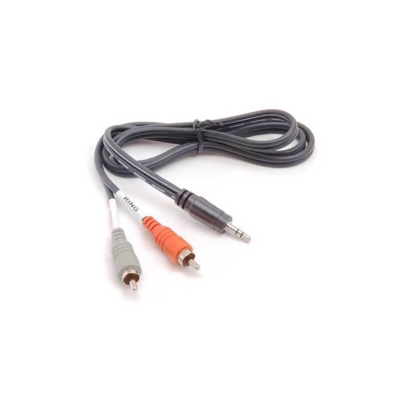CMR206 35 mm TRS to Dual RCA Stereo Breakout Cable 6 Feet