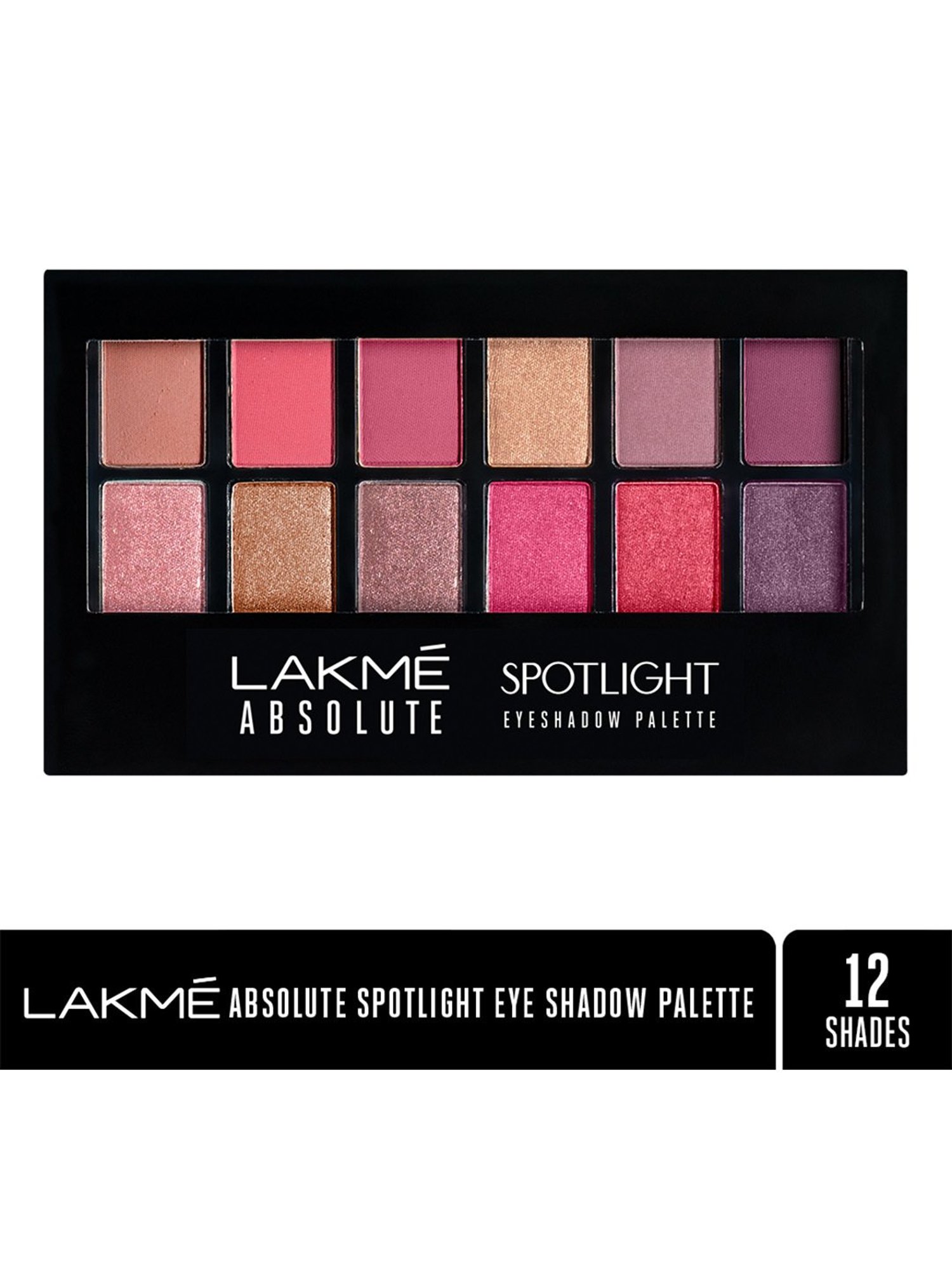 Lakme Absolute Spotlight Eye Shadow Palette Smokin Glam - 12 gm