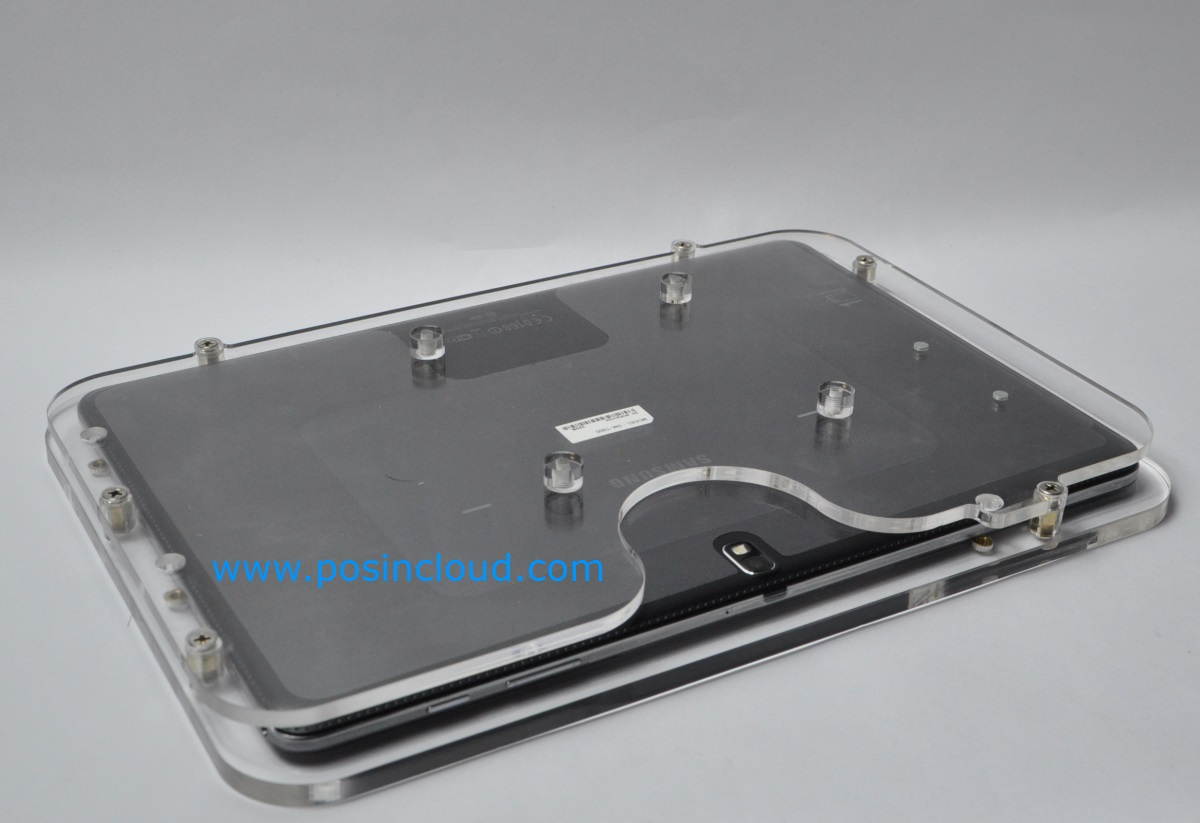 Samsung Galaxy Tab Pro 12.2 & Note Pro 12.2 Black Acrylic Desktop Stand for Store Display, Show Display, Kiosk, POS