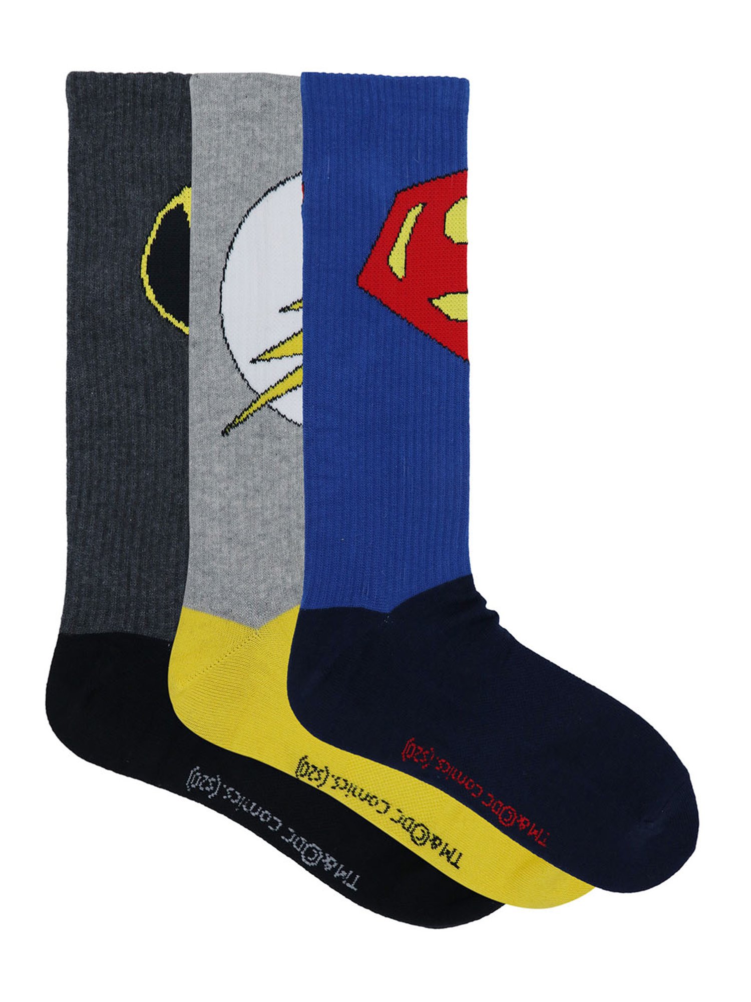 BALENZIA Multicolor Printed Socks - Pack of 3