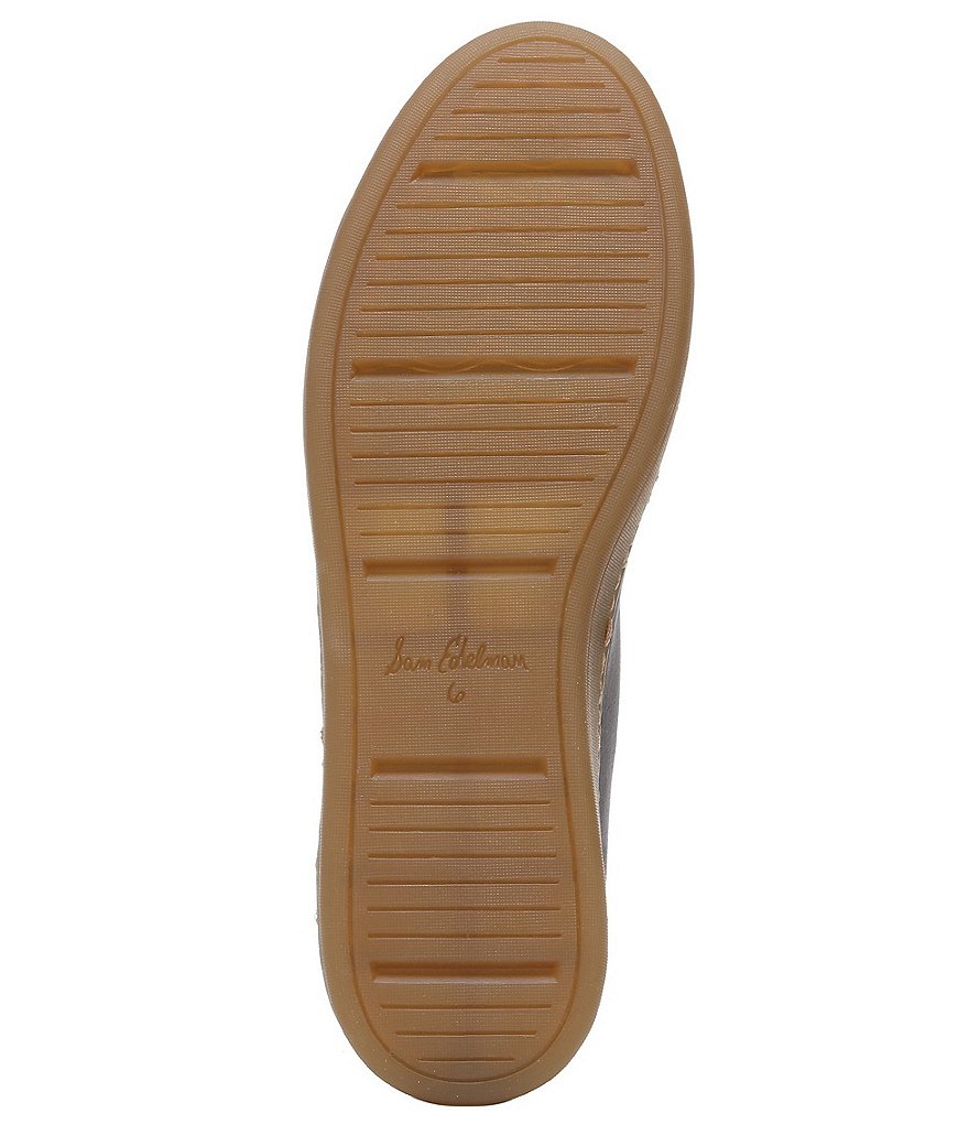 Sam Edelman Jayme Leather Lace-Up Sneakers