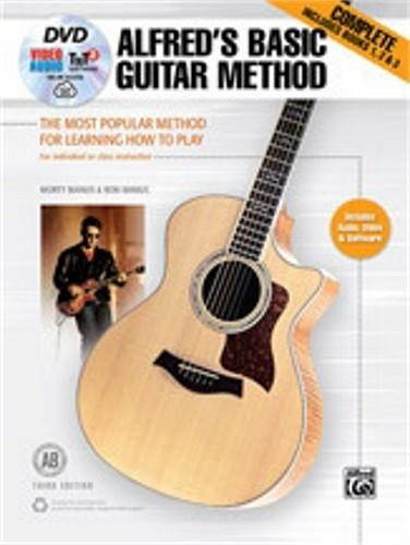 Alfred Alfred's Basic Guitar Method, Complete (Third Edition) -Book, DVD & Online Audio, Video & Software