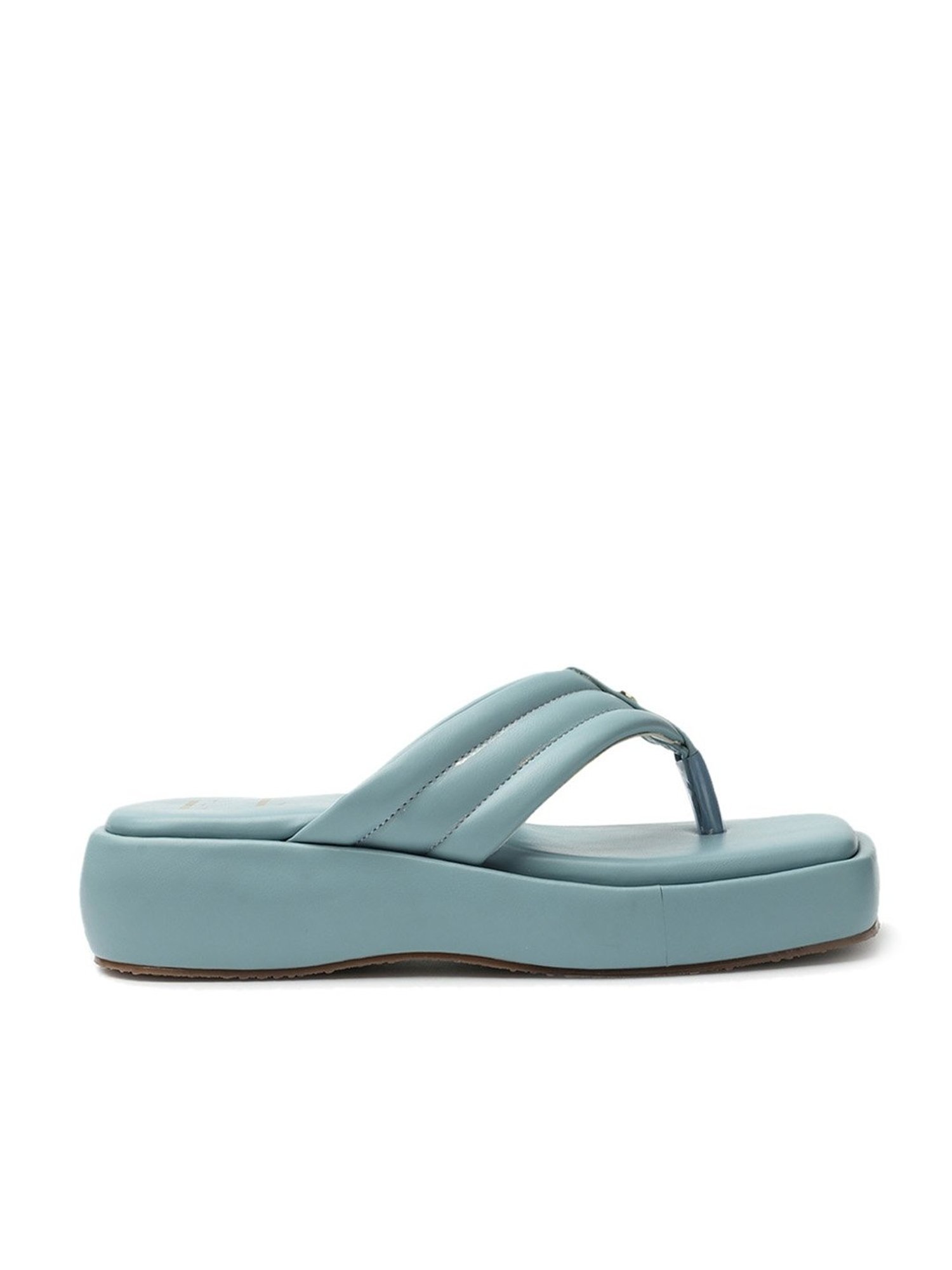 Elle Women's Sky Blue Thong Sandals