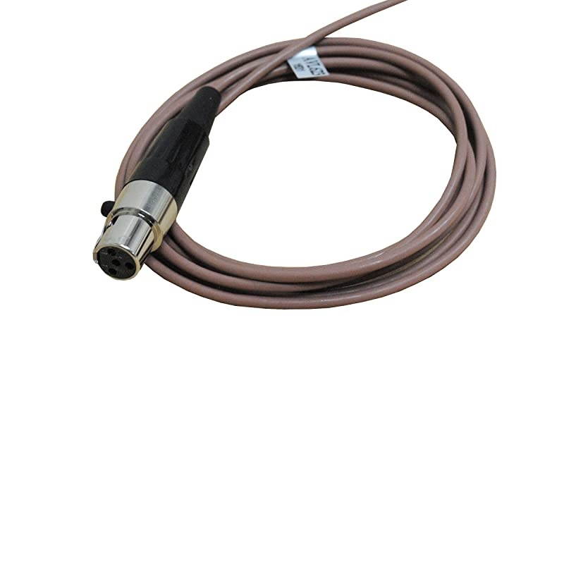 UVS70DSH4CC Detachable Mini Headset Microphone for Shure Cocoa Color