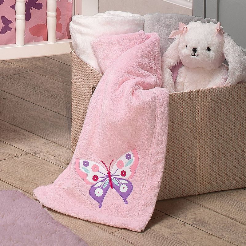 Bedtime Originals Butterfly Kisses Baby Blanket