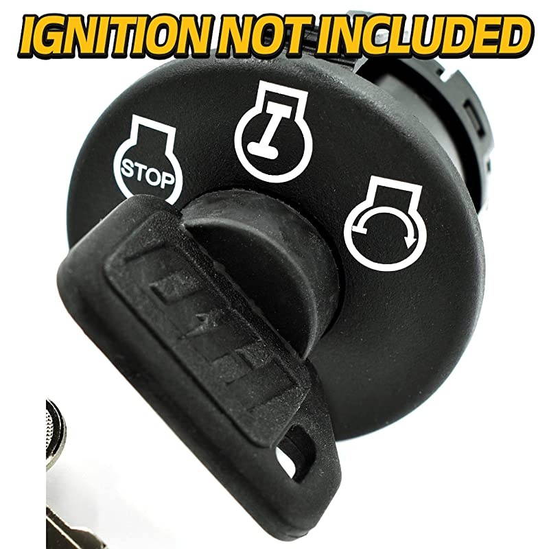 Pack HD Switch Ignition Switch Key Set Replaces Cub Cadet GT SLT LTX LGT LGTX LT Series LTX1040 LTX104LTX1045 LTX1046 LTX1050 LT1040 LT104LT1045 LT1046 LT1050 XT1 XTXT3 i104i1046 i1050