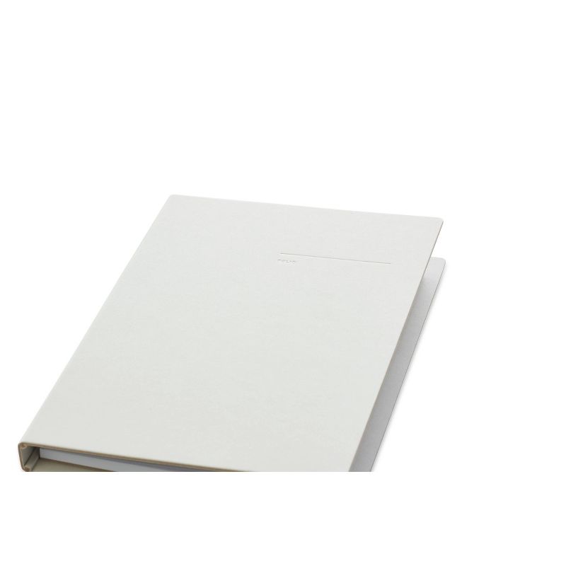 Pad Folio with Clip and Paper Pad Gray - Good Office Day