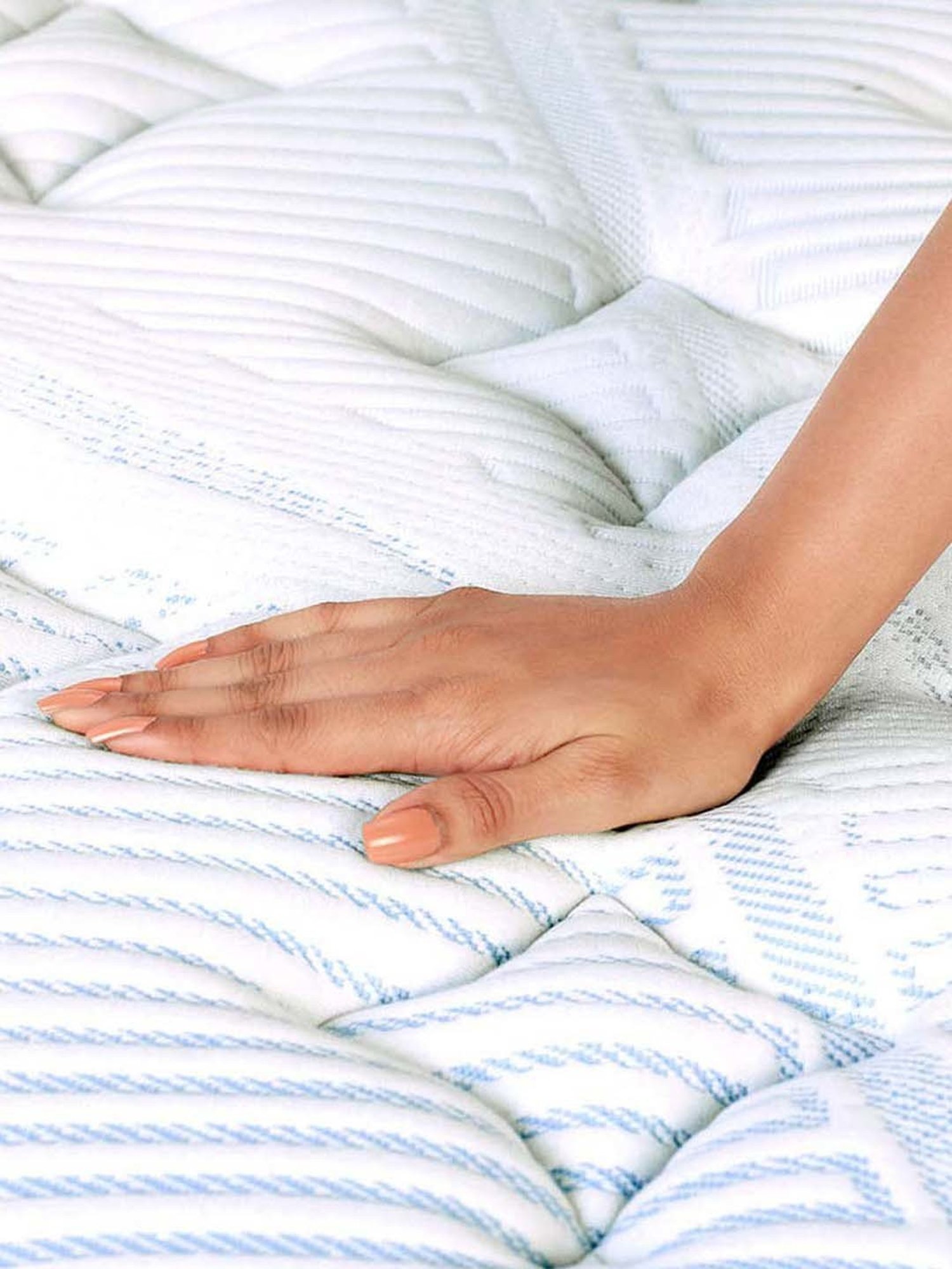 Duroflex Posture Perfect White Foam Doctor Recommended Single Size Mattress With Euro Top