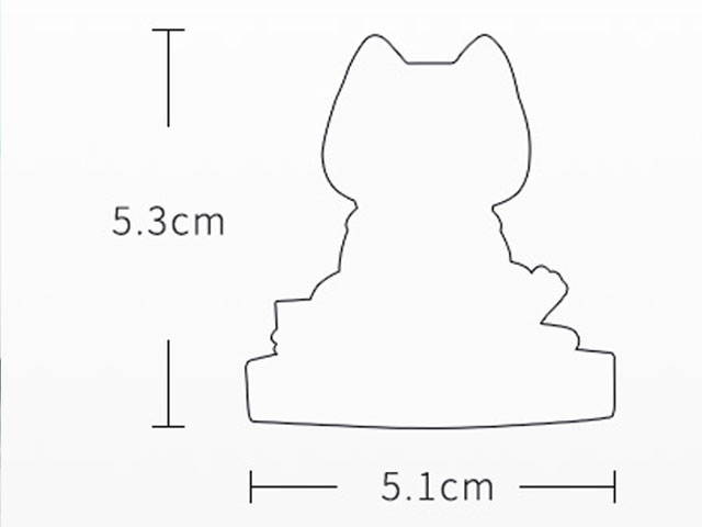 British Museum Anderson cat phone holder desktop animal ornaments cute dog and cat phone holder creative gifts