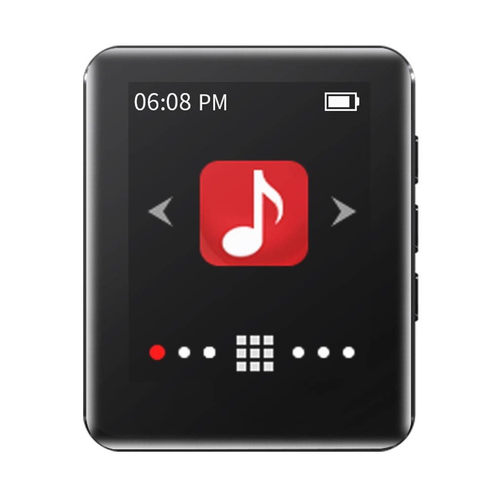RUIZU M4 Portable Mini MP3 Player 1.8" Full Touch Screen FM Radio E-book Pedometer Video Player HiFi Music Player