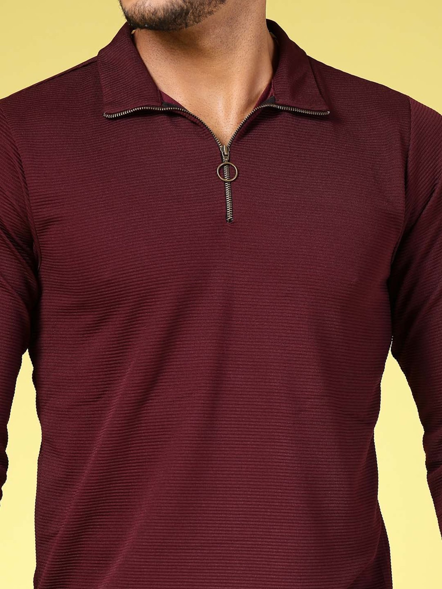 Rigo Wine Slim Fit T-Shirt