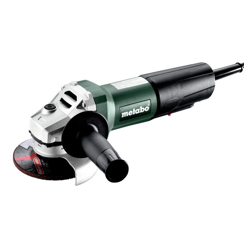 Metabo 603612420 WP 1100-125 11 Amp 12,000 RPM 4.5 in. / 5 in. Corded Angle Grinder with Non-Locking Paddle