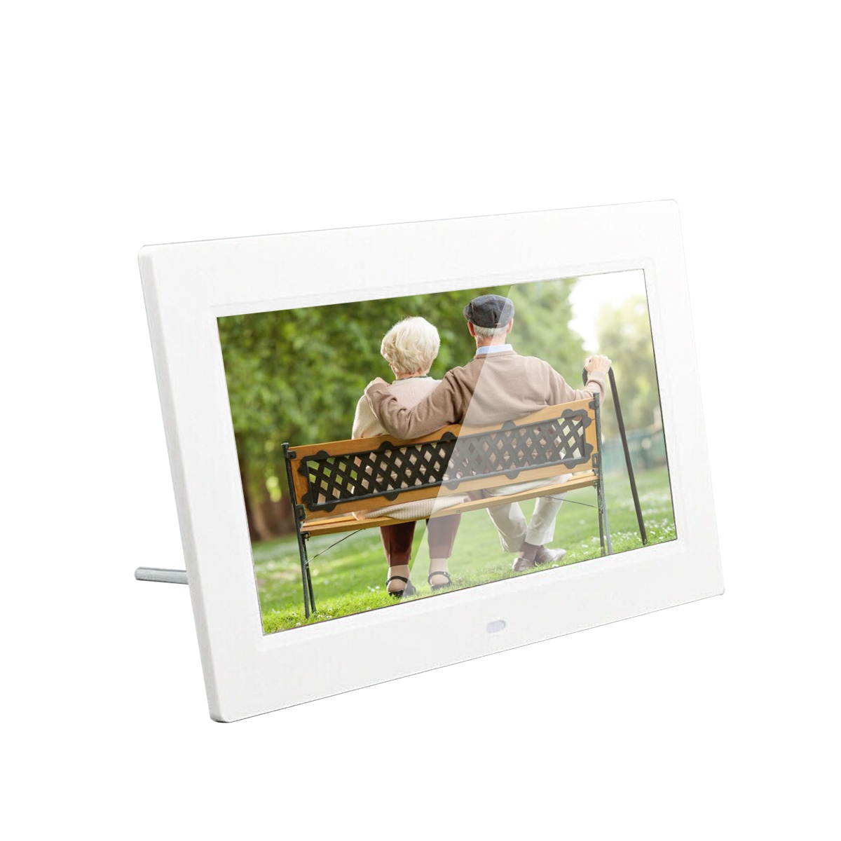 10.1 inch Multifunction LED Digital Photo Frame 1024x600 Resolution Electronic Album Calendar-Black/EU Plug