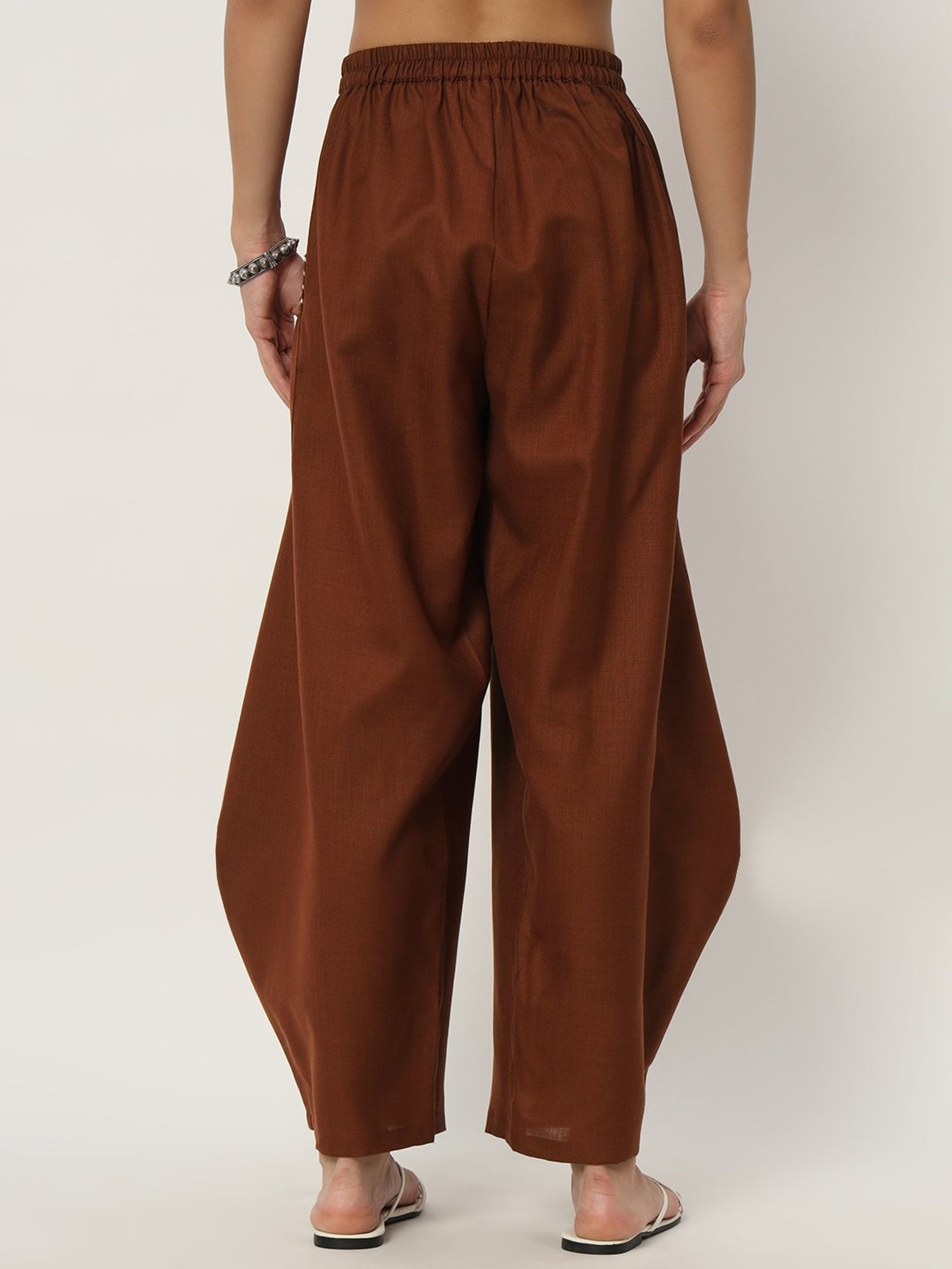 9rasa Brown Cotton Pants