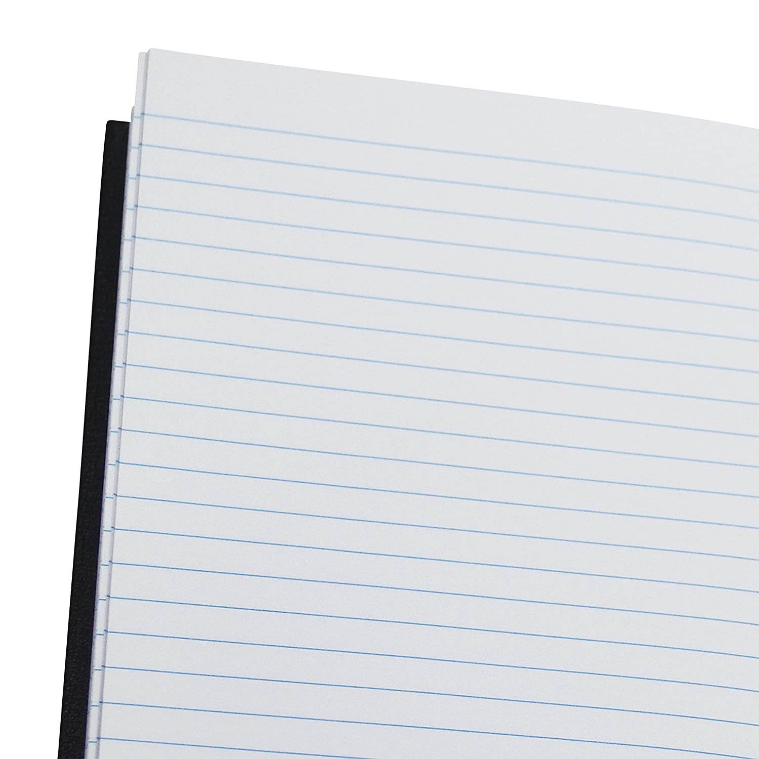 Wilson Jones Miniature Hardbound Account Book, 144 Pages, 7.88 x 5.25 Inch, 28 Lines per Page, Record Ruled, Black (WER20A)